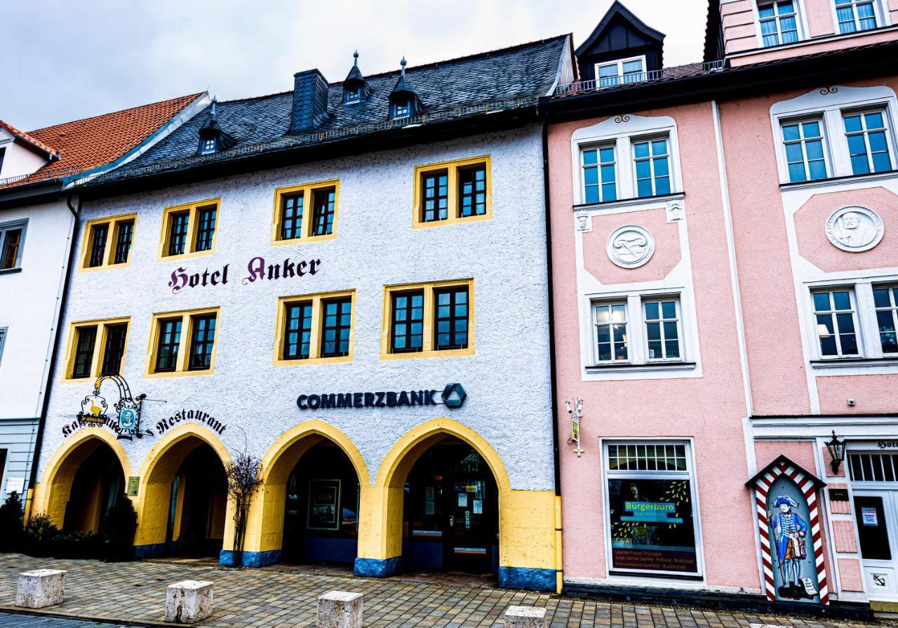 Hotel Anker Saalfeld Saale Екстериор снимка
