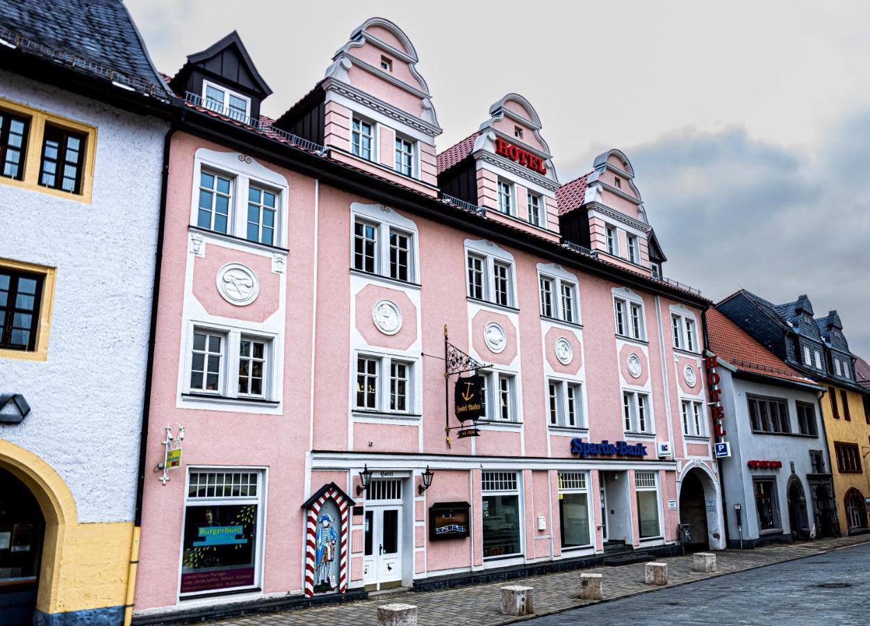 Hotel Anker Saalfeld Saale Екстериор снимка