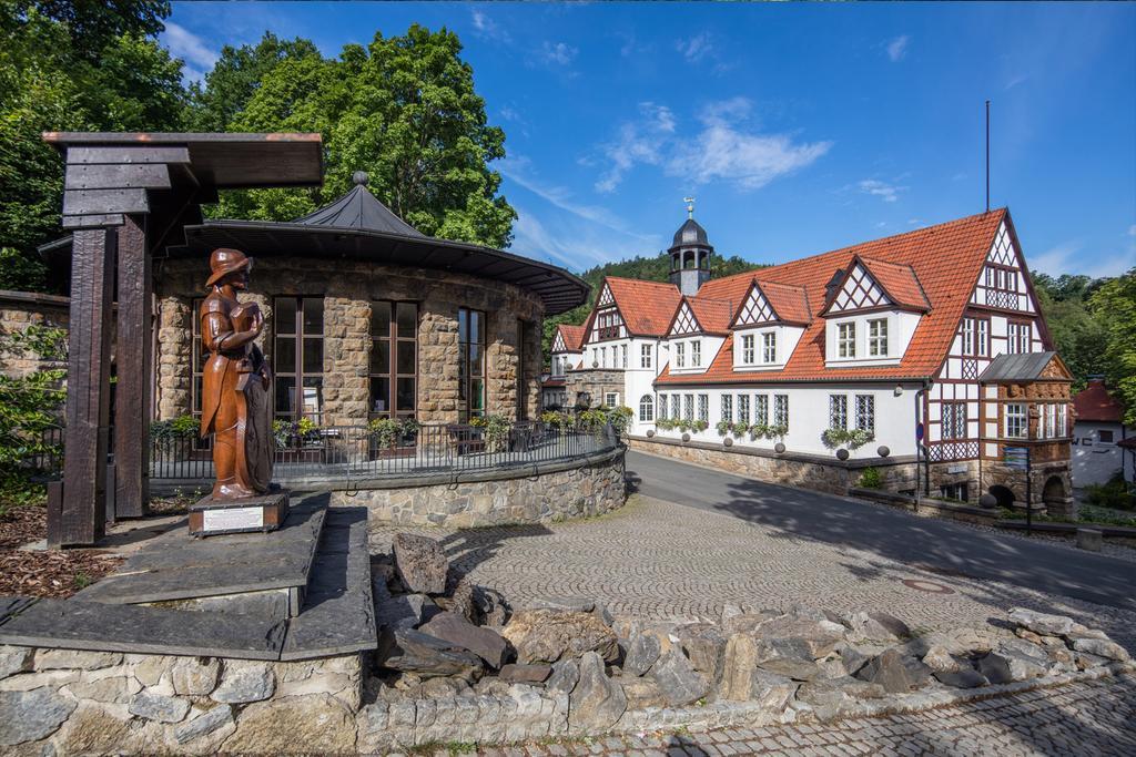 Hotel Anker Saalfeld Saale Екстериор снимка