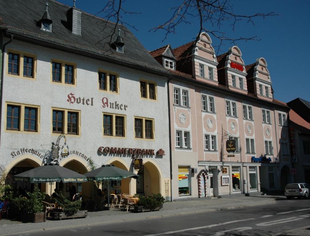 Hotel Anker Saalfeld Saale Екстериор снимка